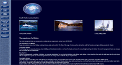 Desktop Screenshot of pacificcharters.co.nz